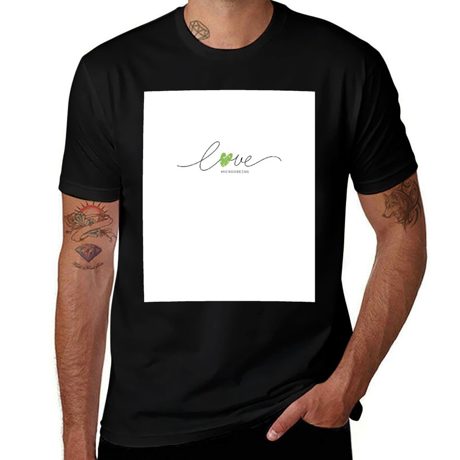 Urban Farming Gardening - Camiseta Microgreens Urban Farm Gardening Herbs