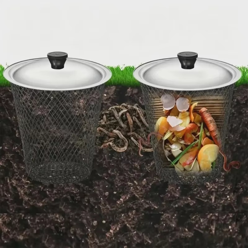 Compostador de gusanos de 1/2  - Urban Farming Gardening reseña y precio