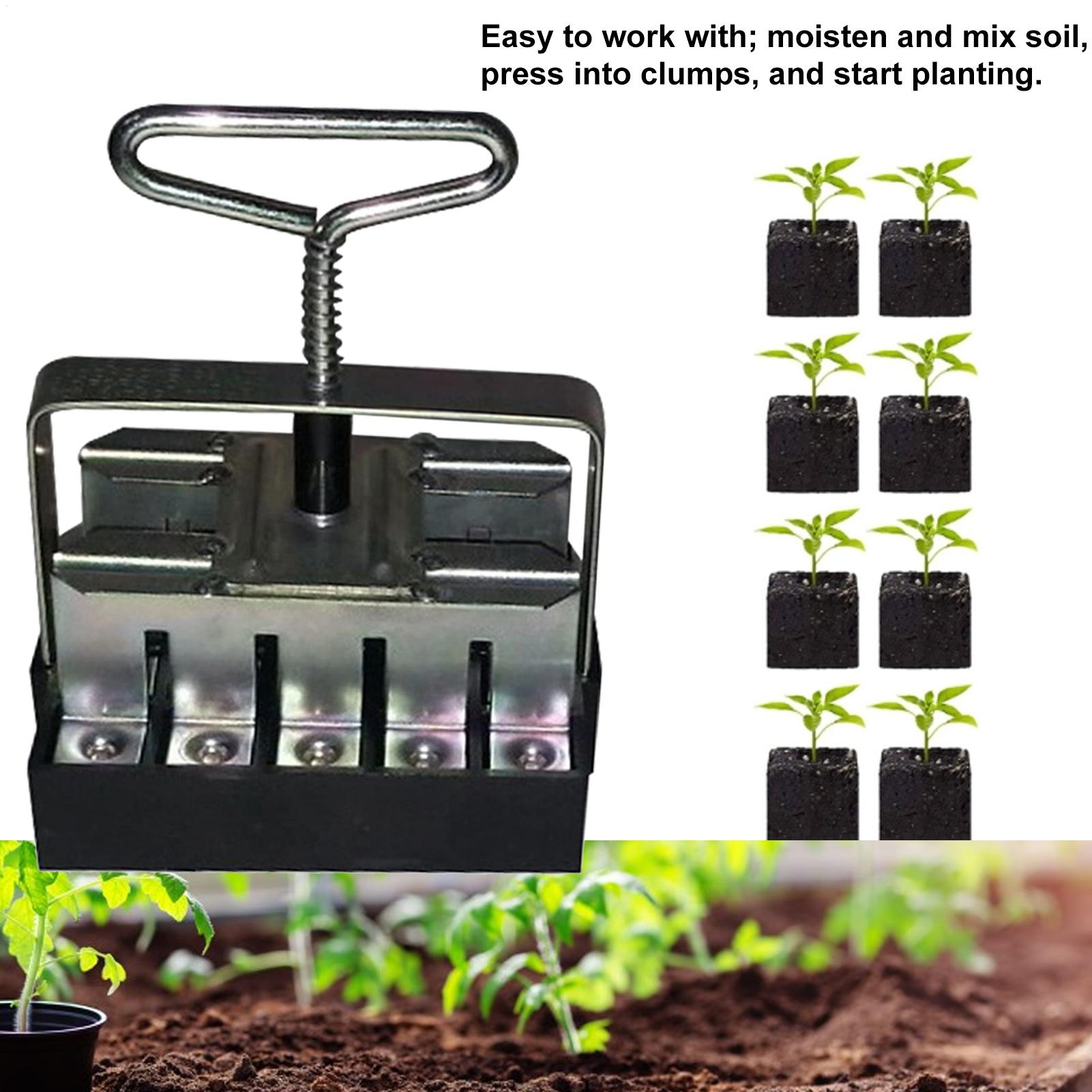 Bloqueador de suelo con mango  - Urban Farming Gardening reseña y precio